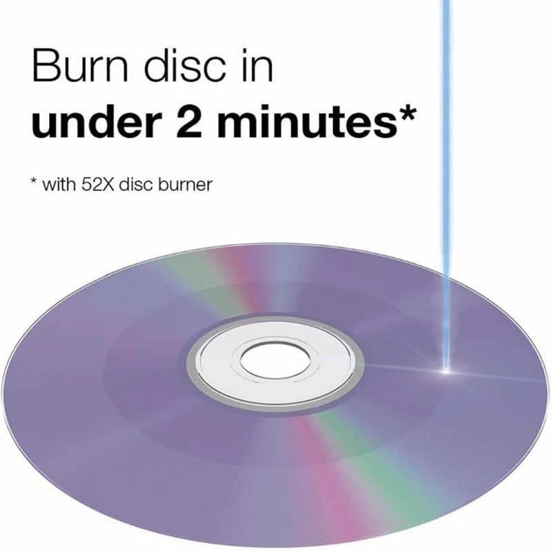 EBTOOLS R Blank Disc, 4.7GB Large Capacity Blank CDs, 16X High Speed Sturdy PC Multi Purpose Recordable Media Disc, for Music Video Photo Images (10PCS) - Image 3